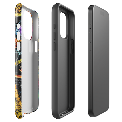 Tough Case for iPhone® - Psychedelic Pulsar