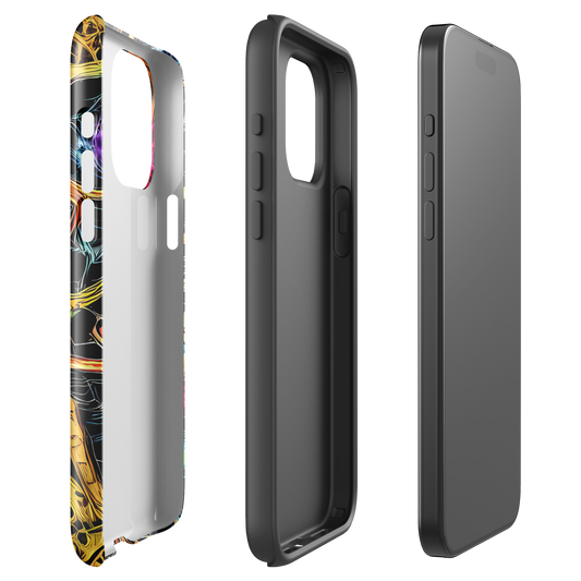 Tough Case for iPhone® - Psychedelic Pulsar