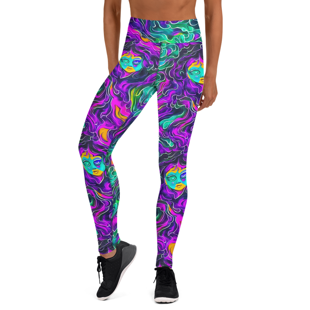 Yoga Leggings - Vortex Dream