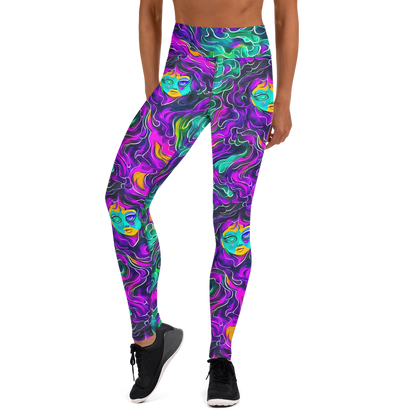 Yoga Leggings - Vortex Dream