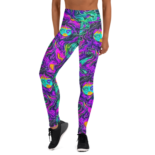 Yoga Leggings - Vortex Dream