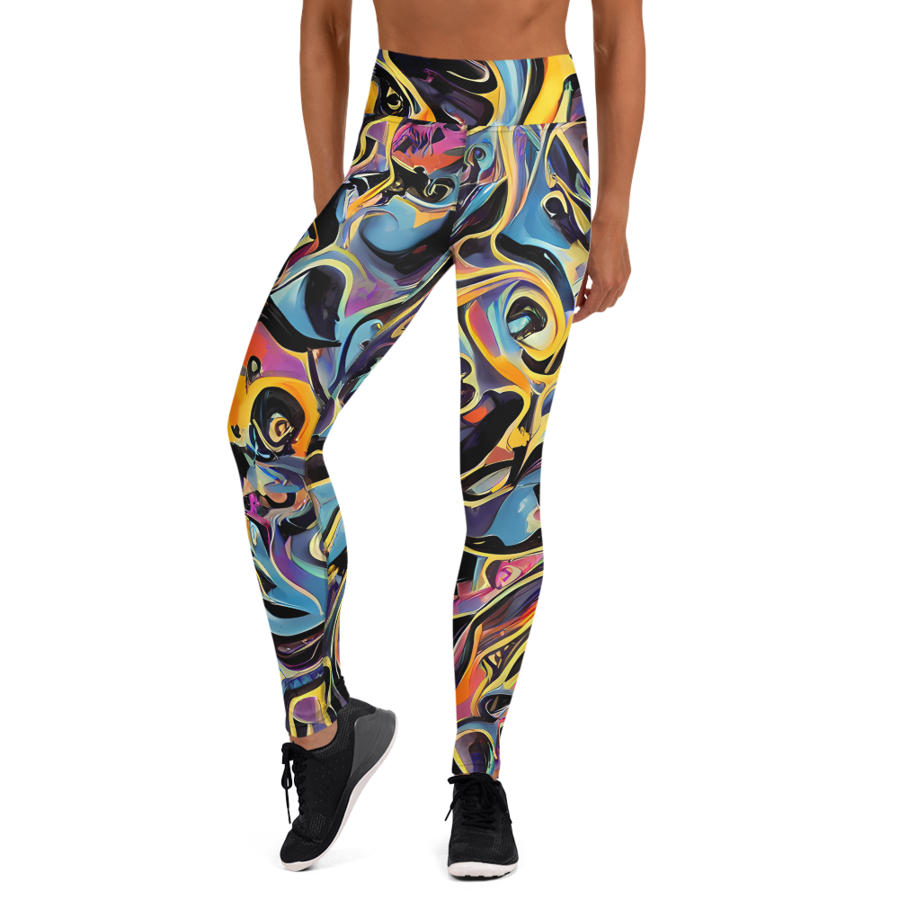 Yoga Leggings - Newtonian Rhapsody