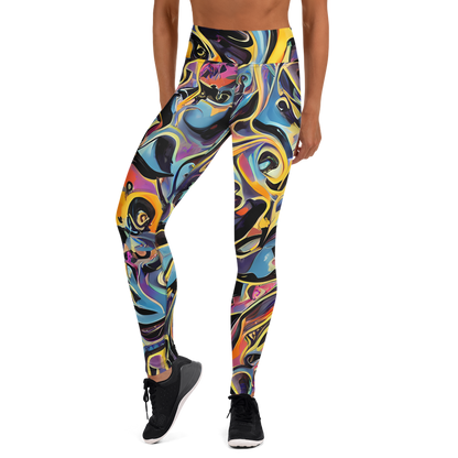 Yoga Leggings - Newtonian Rhapsody