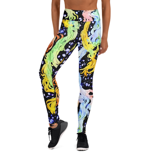 Yoga Leggings - Celestial Serenade