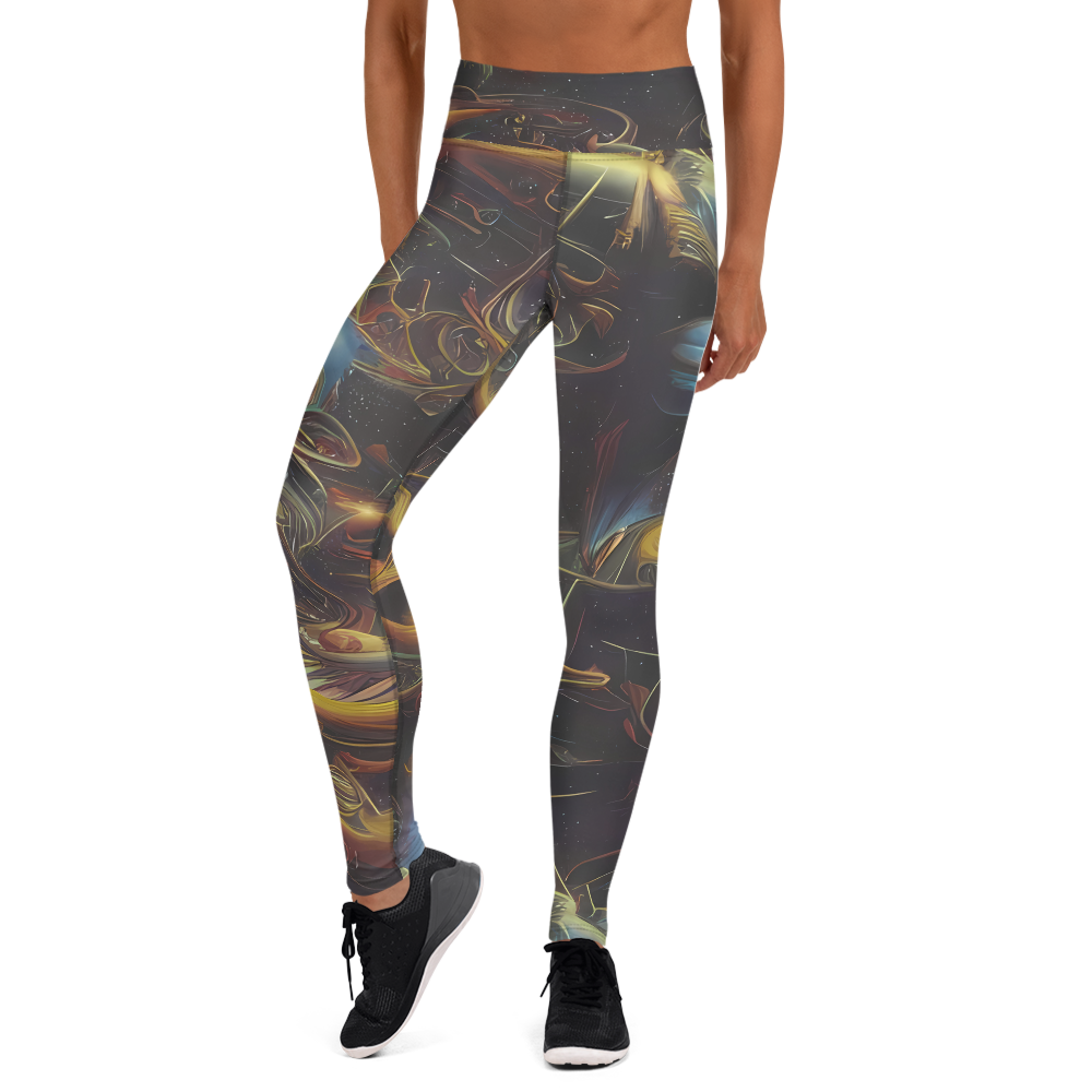 Yoga Leggings - Galactic Swirl