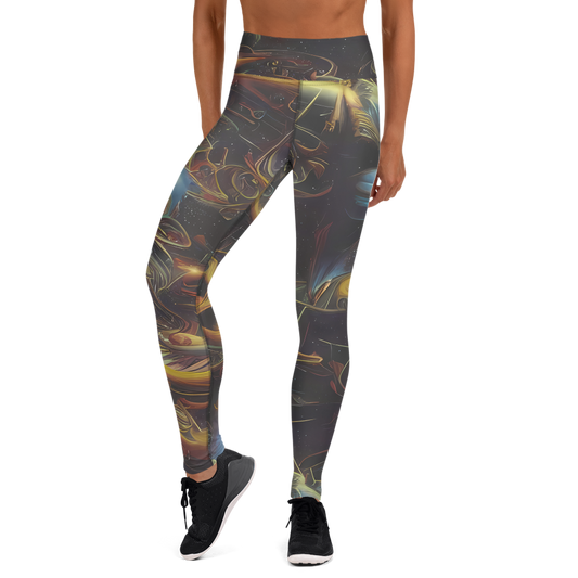 Yoga Leggings - Galactic Swirl