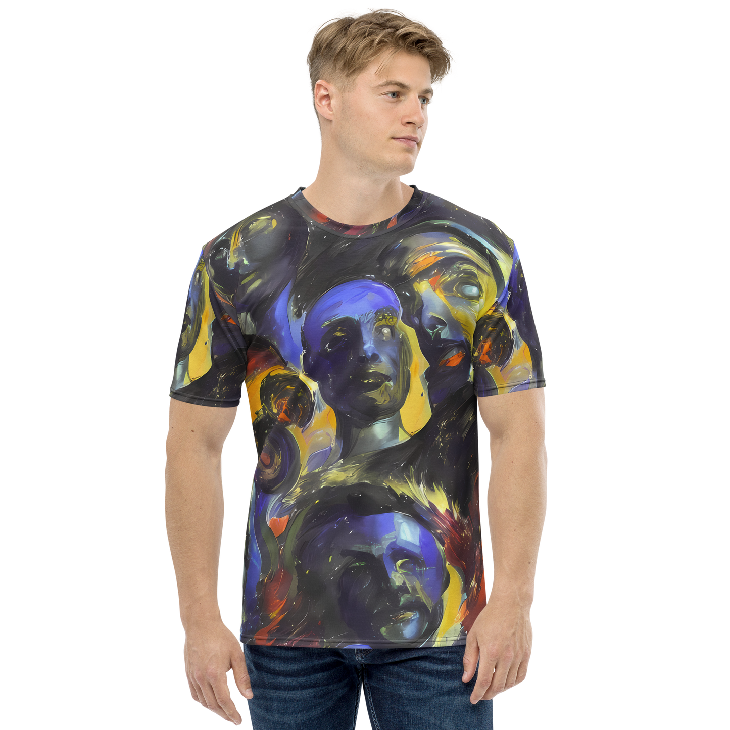 Men's Crew Neck T-Shirt - Corinthian Gaze