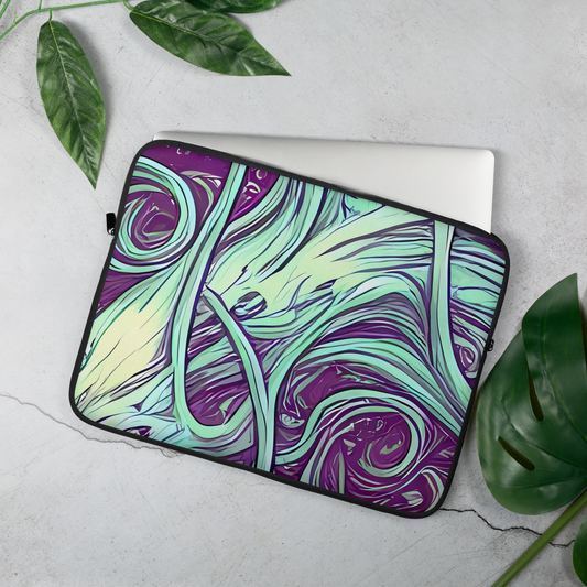 Laptop Sleeve - Temple Swirls