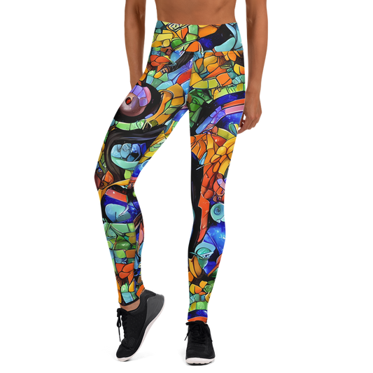 Yoga Leggings - Cascade Muralista