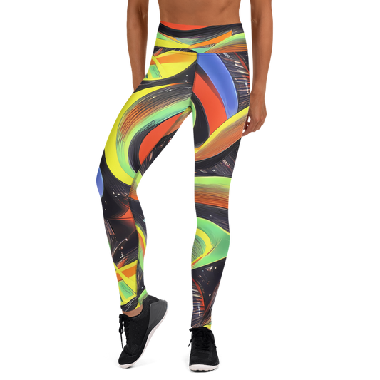 Yoga Leggings - Tenggren Whirl