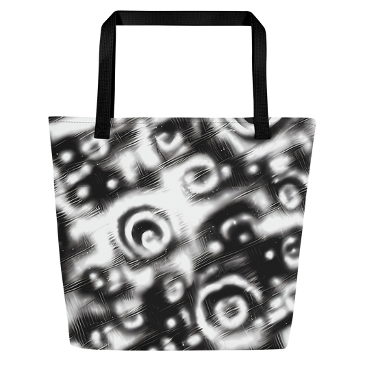 Large Tote Bag w/ Pocket - Bernhard Swirl