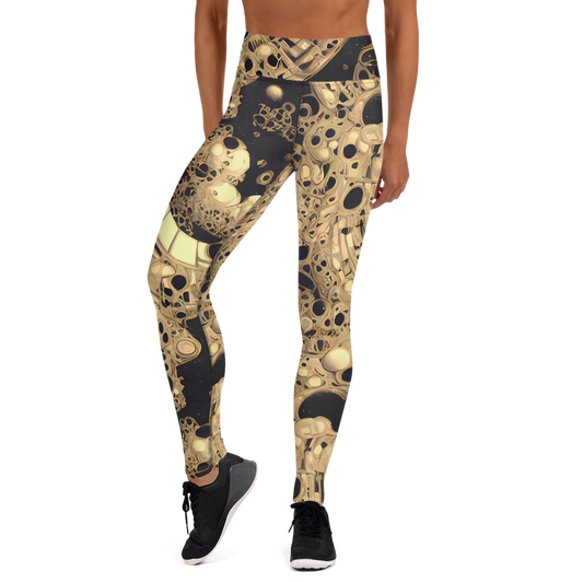 Yoga Leggings - Baroque Orbit