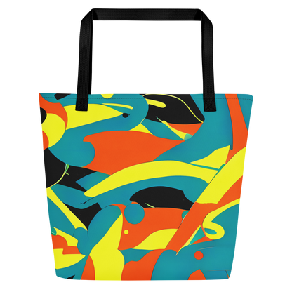 Large Tote Bag w/ Pocket - Gerace Jive