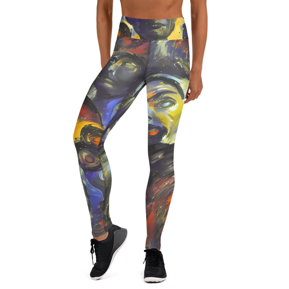 Yoga Leggings - Corinthian Gaze