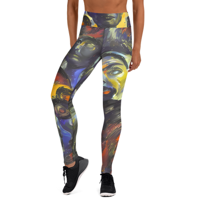 Yoga Leggings - Corinthian Gaze