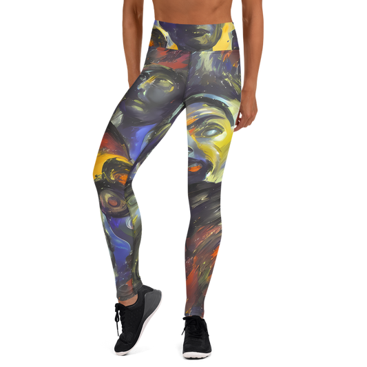 Yoga Leggings - Corinthian Gaze