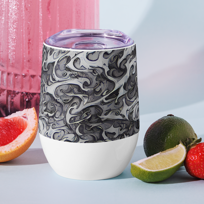 Wine Tumbler - Mashburn Swirls