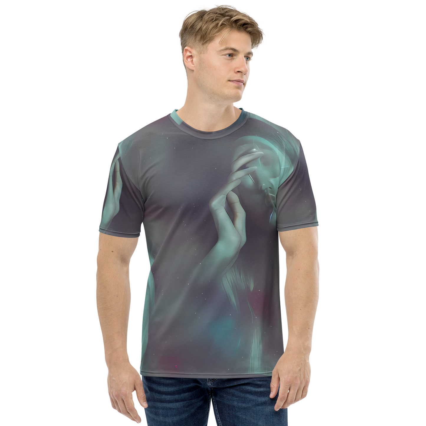 Men's Crew Neck T-Shirt - Surreal Dreams