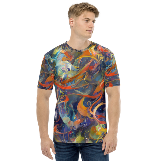 Men's Crew Neck T-Shirt - Spectral Swathe