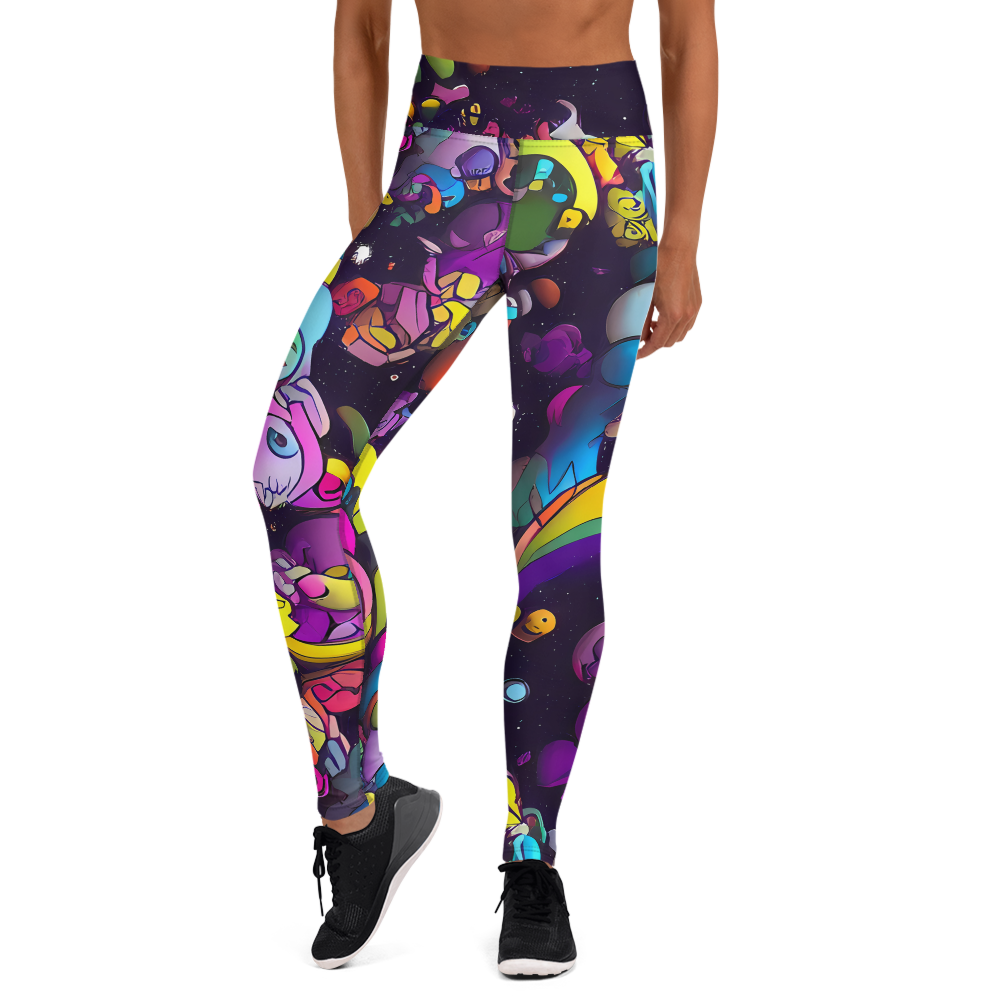 Yoga Leggings - Galactic Playground