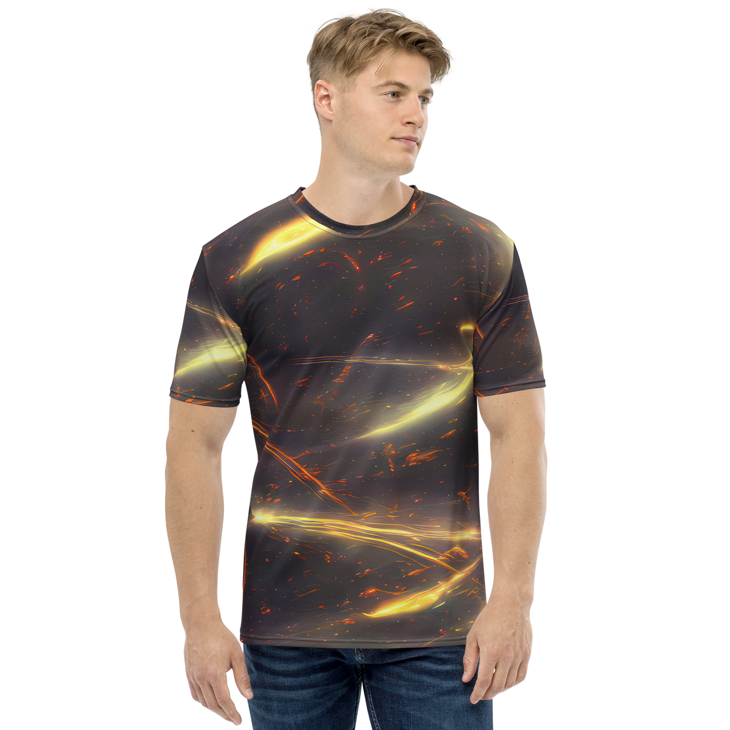 Men's Crew Neck T-Shirt - Stellar Arcana