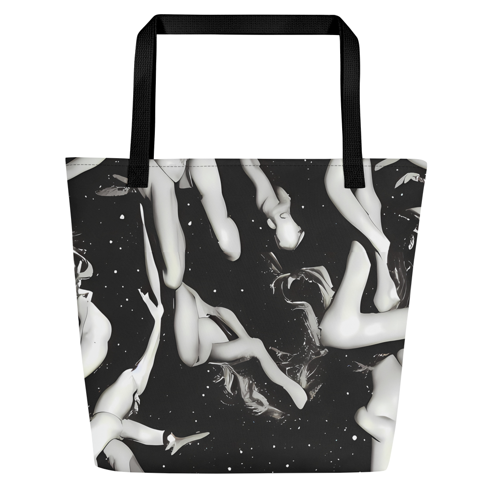 Large Tote Bag w/ Pocket - Galactic Vogue