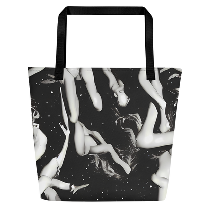 Large Tote Bag w/ Pocket - Galactic Vogue