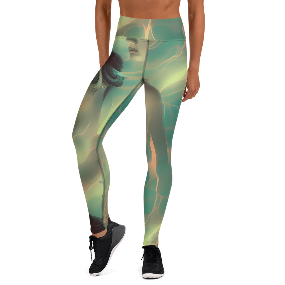 Yoga Leggings - Spectral Whisper