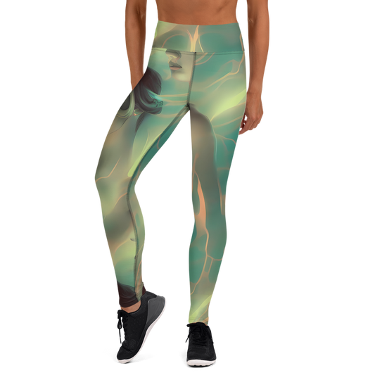 Yoga Leggings - Spectral Whisper