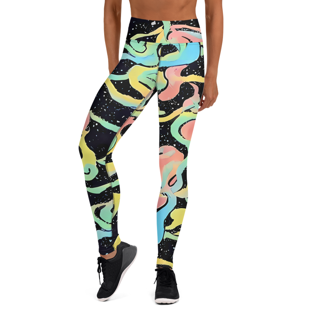 Yoga Leggings - Mcguire Wavelength