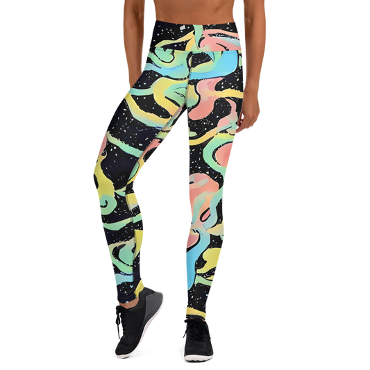 Yoga Leggings - Mcguire Wavelength