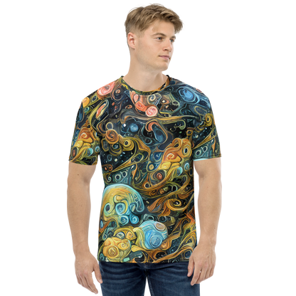 Men's Crew Neck T-Shirt - Wild Cosmos