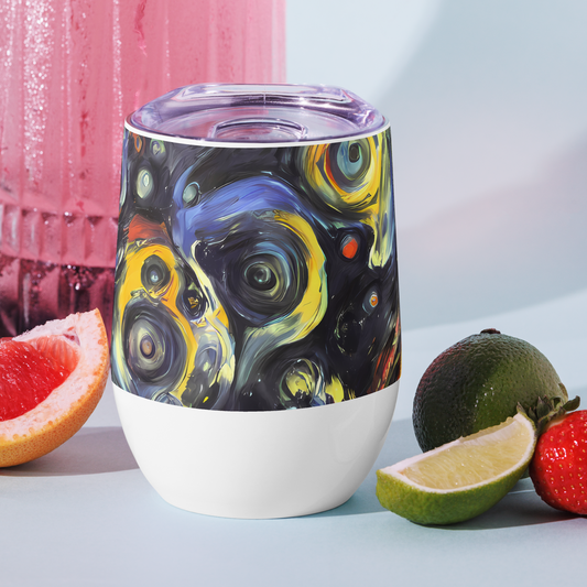 Wine Tumbler - Corinthian Swirl