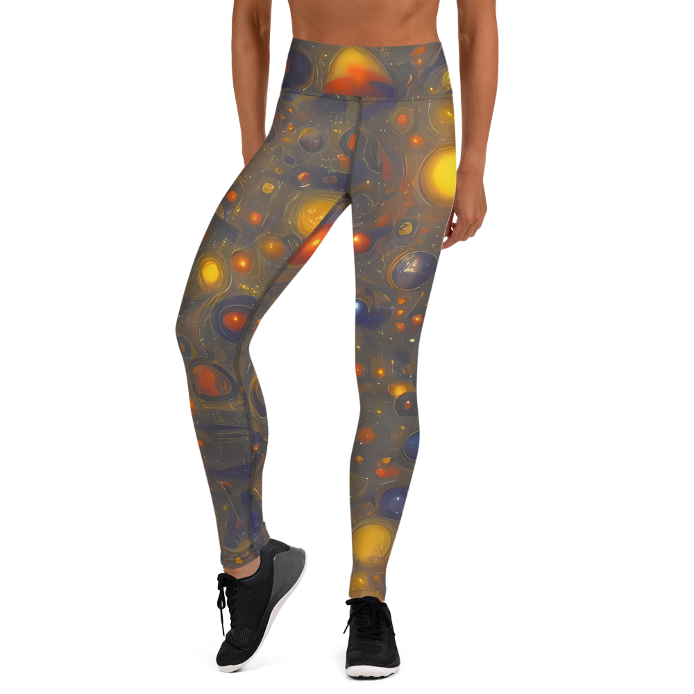 Yoga Leggings - Chromal Flux