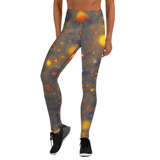 Yoga Leggings - Chromal Flux