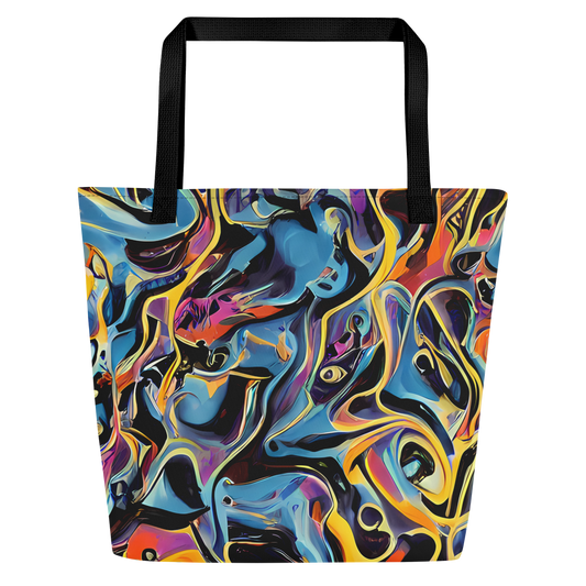 Large Tote Bag w/ Pocket - Newtonian Rhapsody