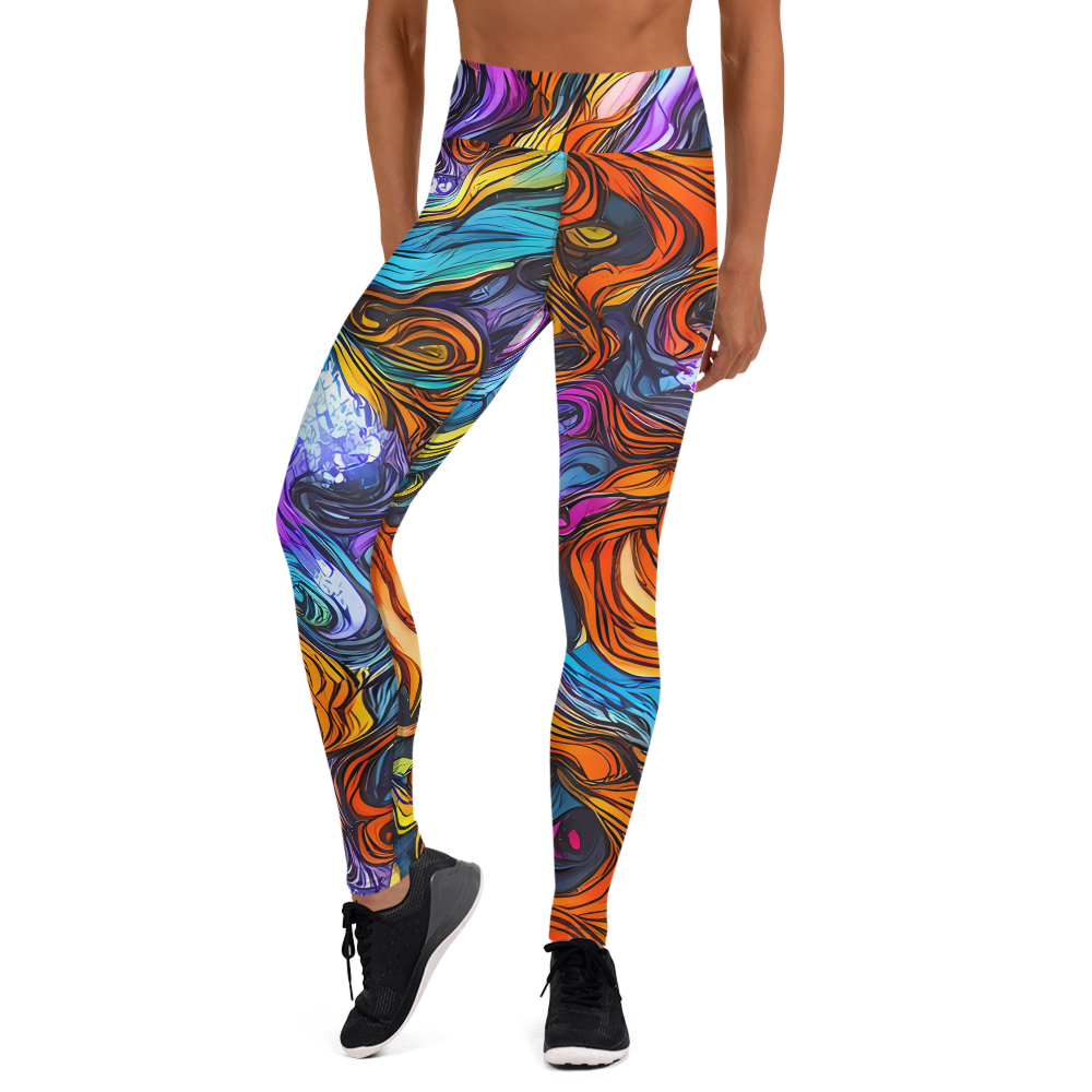 Yoga Leggings - Guiard's Whirl