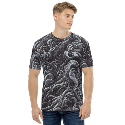 Men's Crew Neck T-Shirt - Savrasov Swirls