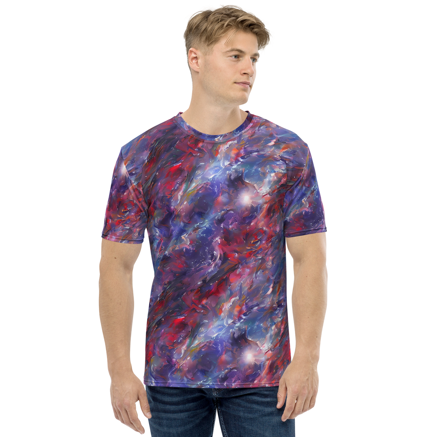 Men's Crew Neck T-Shirt - Nihei Nightscape