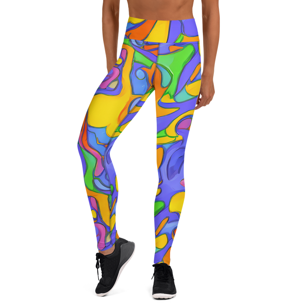 Yoga Leggings - Joffe Swirl