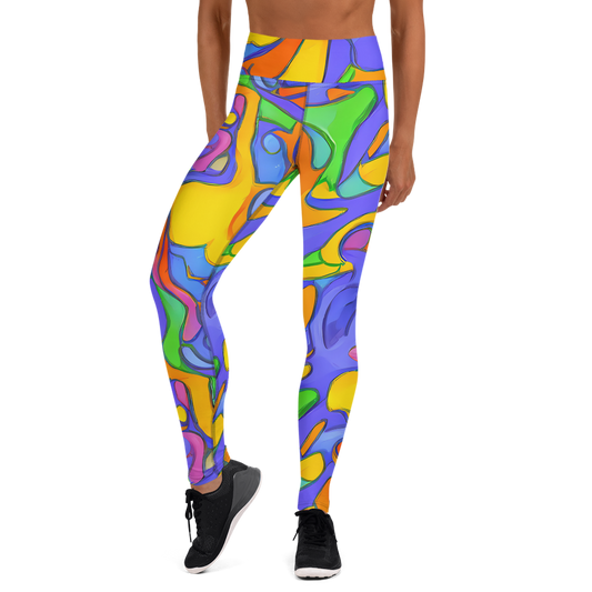 Yoga Leggings - Joffe Swirl