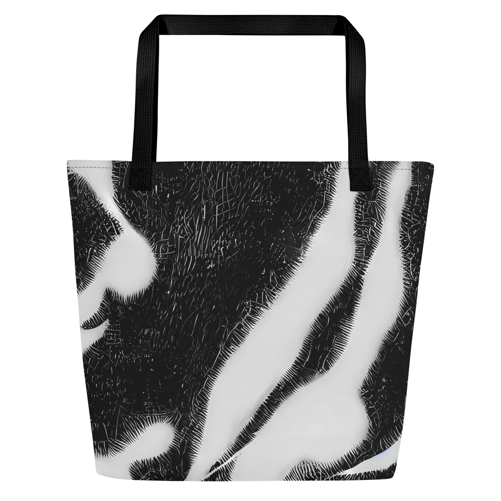 Large Tote Bag w/ Pocket - Ray's Illusion