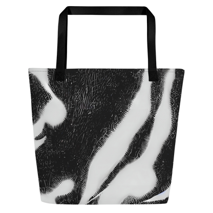 Large Tote Bag w/ Pocket - Ray's Illusion