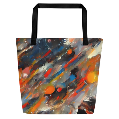 Large Tote Bag w/ Pocket - Palette Rush