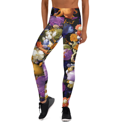 Yoga Leggings - Blooming Cosmos