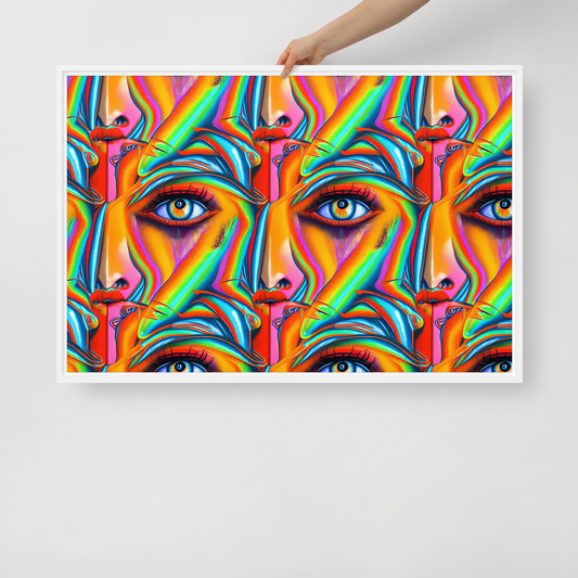 Framed Canvas - Kaleidovisions