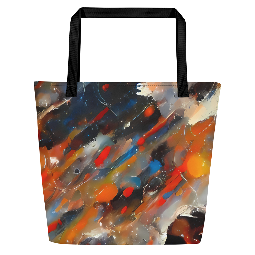 Large Tote Bag w/ Pocket - Kohn's Whirl