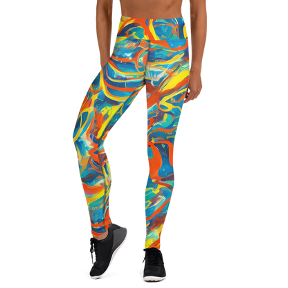 Yoga Leggings - Chromatic Fusion