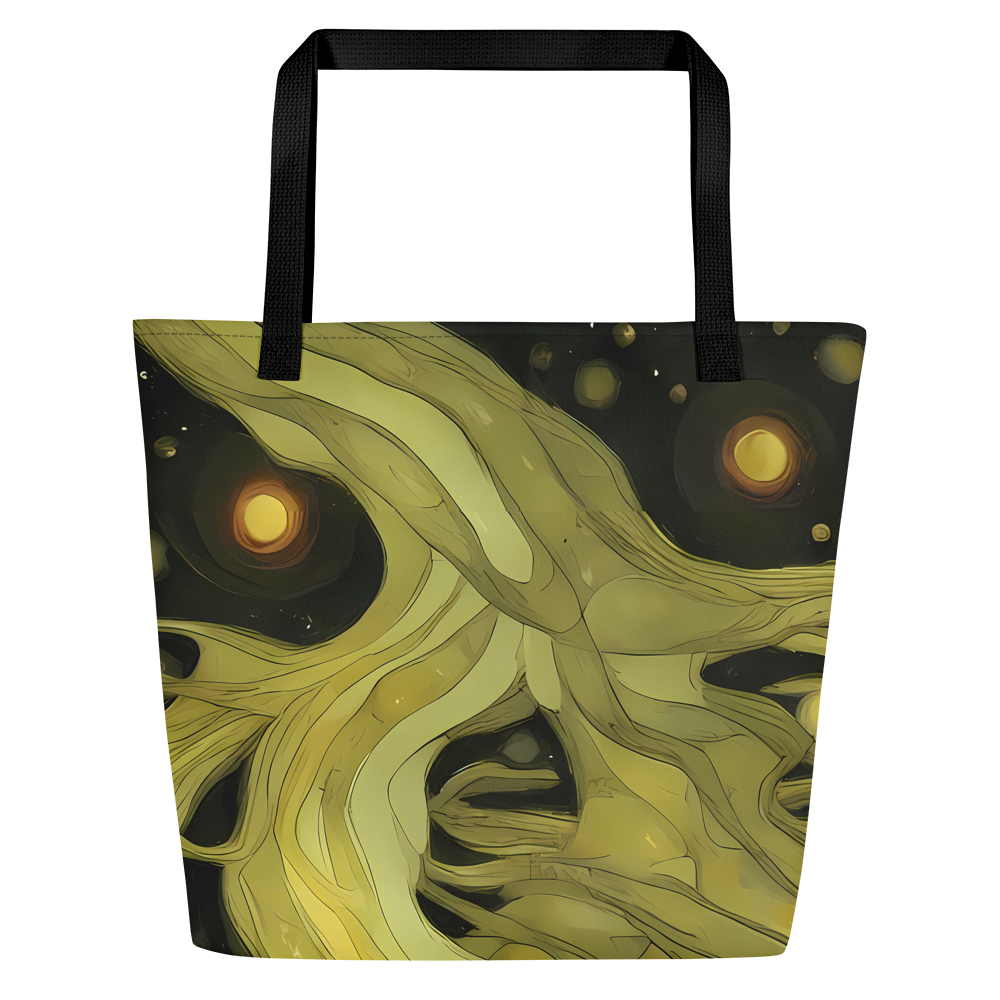 Large Tote Bag w/ Pocket - Whispered Breeze