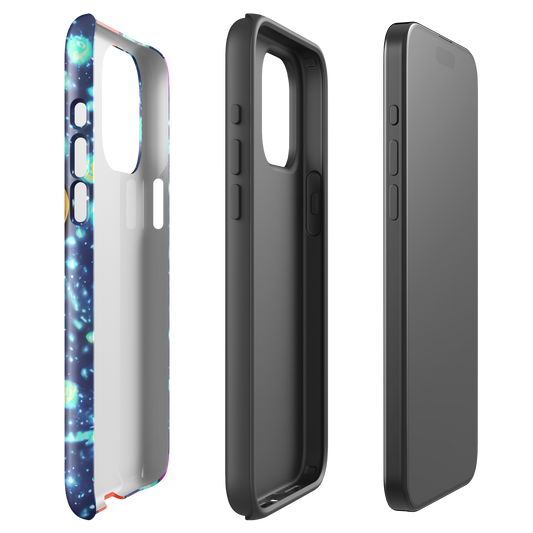 Tough Case for iPhone® - Cosmic Siblings